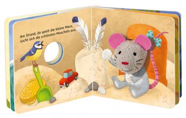 Ravensburger Pappbilderbuch Mein liebstes Fingerpuppenbuch Hallo, kleine Maus! 43806