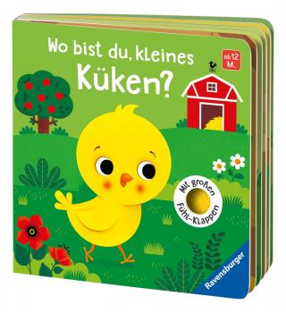 Ravensburger Pappbilderbuch Wo bist du, kleines Küken? 43870