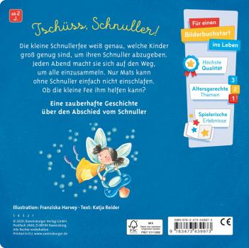 Ravensburger Pappbilderbuch Hallo, kleine Schnullerfee! 43997