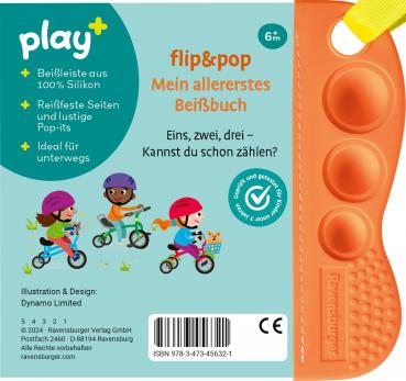 Ravensburger Buch Pappbilderbuch play+ flip&pop Erste Zahlen 45632