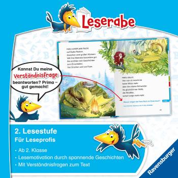 Ravensburger Buch Erstlesetitel Leserabe 2. Lesestufe Die Waldfee und der Drache 46328