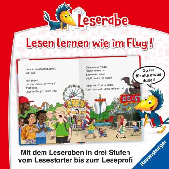 Ravensburger Buch Erstlesetitel Leserabe 1. Lesestufe Aufregung im Freizeitpark 46368