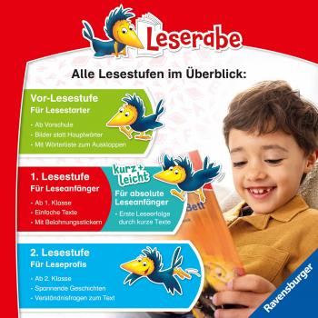 Ravensburger Buch Erstlesetitel Leserabe 1. Lesestufe Aufregung im Freizeitpark 46368