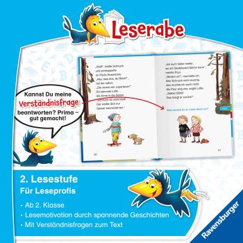 Ravensburger Buch Erstlesetitel Leserabe 2. Lesestufe Die Waschbären Bande 46386