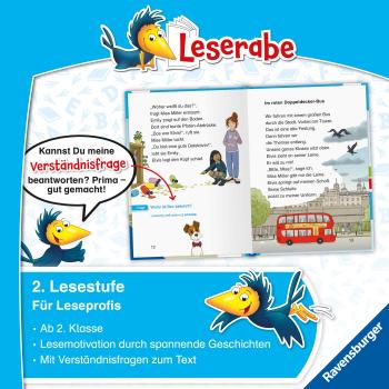 Ravensburger Buch Erstlesetitel Leserabe 2. Lesestufe Auf heißer Spur Die Detektive von London 46391