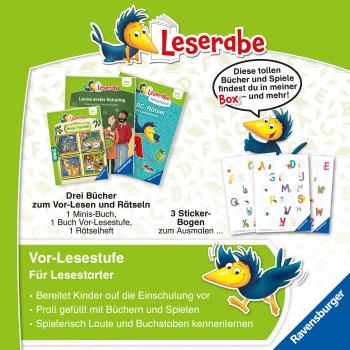 Ravensburger Buch Erstlesetitel Leserabe Sonderausgaben Deine große Leseraben VorschulBox 46393