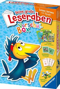 Ravensburger Buch Erstlesetitel Leserabe Sonderausgaben Deine große Leseraben VorschulBox 46393