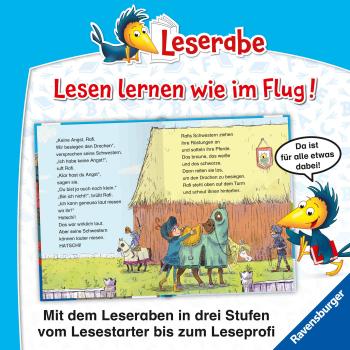 Ravensburger Buch Erstlesetitel Leserabe 2. Lesestufe Ritter Rafi und das Feuer des Drachen 46396