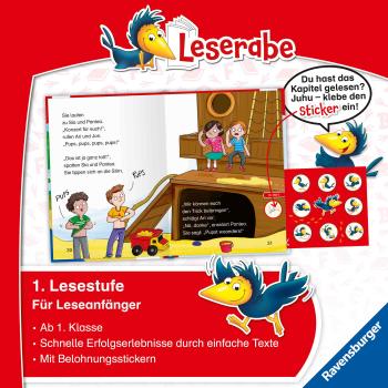 Ravensburger Buch Erstlesetitel Leserabe 1. Lesestufe PupsAlarm! 46397