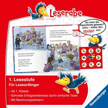 Ravensburger Buch Erstlesetitel Leserabe 1. Lesestufe Gruselgeschichten 46402