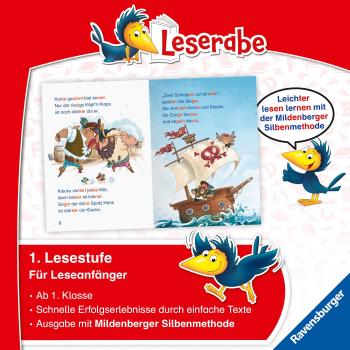 Ravensburger Buch Erstlesetitel Leserabe mit Mildenberger Silbenmethode Wilde Piratenabenteuer 46414