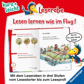 Ravensburger Buch Erstlesetitel Leserabe 1. Lesestufe Kurz und leicht Schulgeschichten 46420