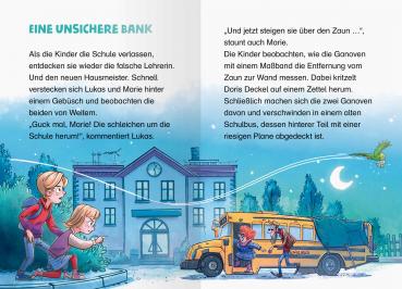 Ravensburger Buch Die Jagd nach dem magischen Detektivkoffer Band 6 Schurken in der Schule 46450