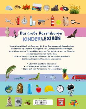 Ravensburger Buch Kindersachbuch Lexika Das große Kinderlexikon von A bis Z 48088