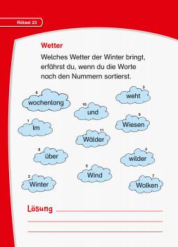 Ravensburger Buch Quiz und Rätsel Leserabe Rätselspaß AbcRätsel zum Lesenlernen (1. Lesestufe) 48883