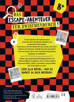 Ravensburger Buch Quiz und Rätsel Escape Rätsel Kammer der Geheimnisse 48893