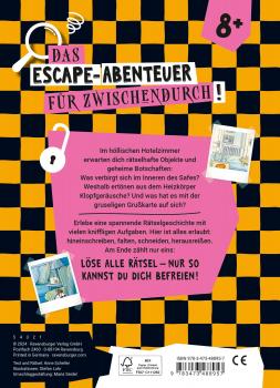 Ravensburger Buch Quiz und Rätsel Escape Rätsel Höllisches Hotelzimmer 48895