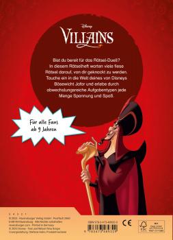 Ravensburger Buch Activity Disney Villains Fiese Rätsel mit Jafar 48932