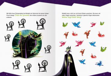 Ravensburger Buch Activity Disney Villains Fiese Rätsel mit Malefiz 48933