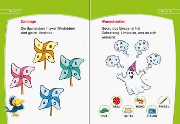 Ravensburger Buch Quiz und Rätsel Leserabe Erstleserätsel für Lesestarter 48987