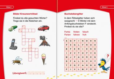 Ravensburger Buch Quiz und Rätsel Leserabe 1 Kreuzworträtsel zum Lesenlernen 48988