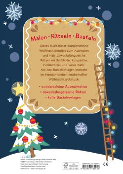 Ravensburger Buch Kreativität Malen Rätseln Basteln Weihnachten 48993