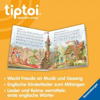 Ravensburger Buch tiptoi Bilderbuch Meine schönsten englischen Kinderlieder 49271