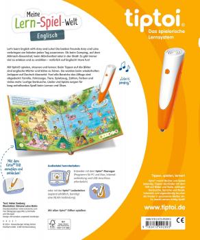 Ravensburger Buch tiptoi tiptoi Meine Lern-Spiel-Welt Englisch 49289