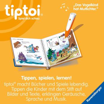 Ravensburger Buch tiptoi Darro Drache und die Sache mit dem Mut 49292