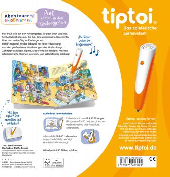 Ravensburger Buch tiptoi Bilderbuch Abenteuer Großwerden Piet kommt in den Kindergarten 49302