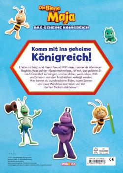 Ravensburger Buch Activity Die Biene Maja Mein Sticker-Malbuch zum Film 49627