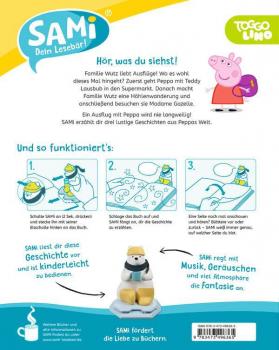 Ravensburger Buch SAMI Dein Lesebär ! Peppa Pig Lustige Geschichten 49636