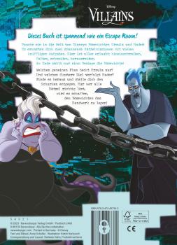 Ravensburger Buch Activity Disney Villains Besiege Ursula und Hades 49736