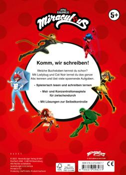 Ravensburger Buch Kreativität Miraculous Mein Vorschulblock Lesen und Schreiben 49827