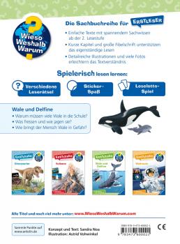 Ravensburger Buch Wieso? Weshalb? Warum? Erstleser Wale und Delfine Band 3 60002