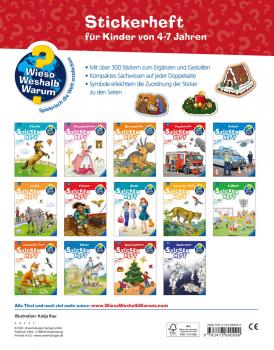 Ravensburger Buch Wieso? Weshalb? Warum? Stickerheft Weihnachten 60009