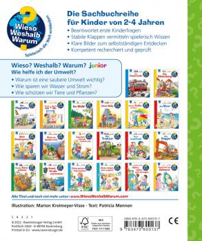 Ravensburger Buch Wieso? Weshalb? Warum? junior Wie helfe ich der Umwelt? Band 43 60013