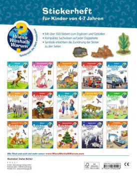 Ravensburger Buch Wieso? Weshalb? Warum? Stickerheft Im Wald 60029