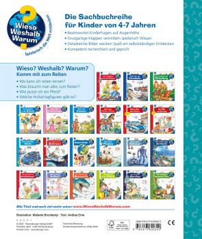 Ravensburger Buch Wieso? Weshalb? Warum? Band 73 Komm mit zum Reiten 60034