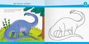 Ravensburger Buch Wieso? Weshalb? Warum? Malbuch junior AKTIV Dinosaurier 60040