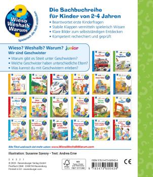 Ravensburger Buch Wieso? Weshalb? Warum? junior Band 29 Wir sind Geschwister 60043