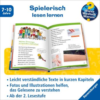 Ravensburger Buch Wieso? Weshalb? Warum? Erstleser Band 15 Mein Körper 60068