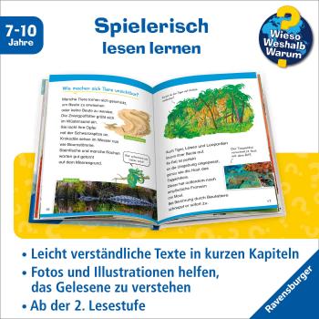 Ravensburger Buch Wieso? Weshalb? Warum? Erstleser Band 16 Gefährliche Tiere 60071