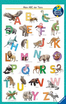 Ravensburger Buch Wieso? Weshalb? Warum? Kindersachbuch Mein ABC der Tiere 60077