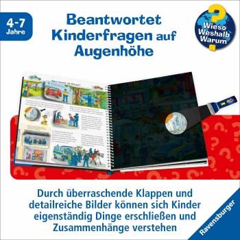 Ravensburger Buch Wieso? Weshalb? Warum? Kindersachbuch Leuchte und entdecke Einsatzkräfte 60078