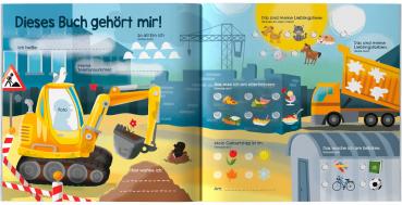 HABA Buch Meine Kindergarten Freundebuch Fahrzeuge 1305925001