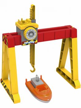 AquaPlay Outdoor Wasser Spielzeug Wasserbahn ContainerCrane Set Kran 8700000124