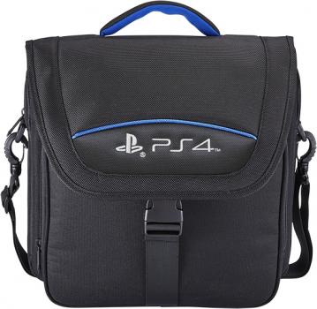 Bigben Playstation 4 Tasche Aufbewahrung Transport schwarz PS4 Slim, Pro BB356021