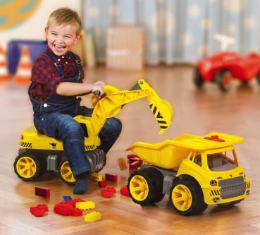 BIG Indoor / Outdoor Spielzeug Fahrzeug Power Worker Maxi Kipper 800055810