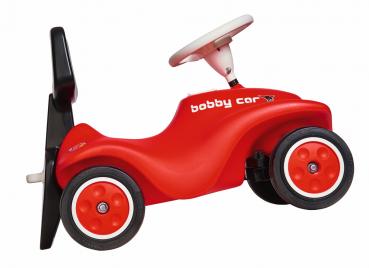 BIG Outdoor Spielzeug 2in1 Lauflernhilfe und Rückenlehne Bobby Car Walker schwarz 800056445